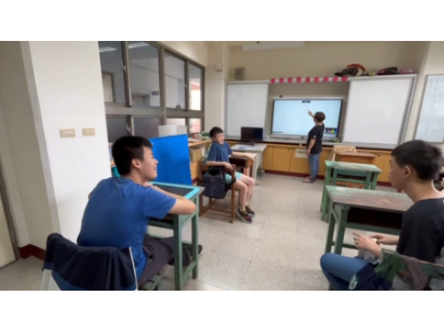贈送眼鏡給高雄成功特教學校同學後的成果