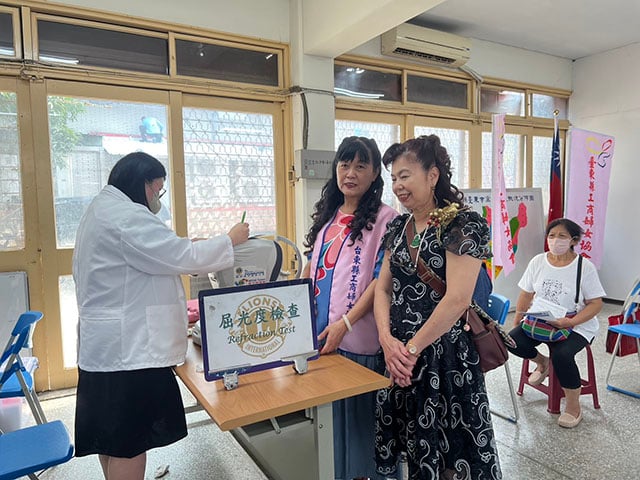 工商婦女協會首次舉辦視力照護網活動